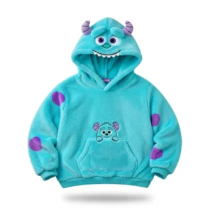 Moletom 3D Sulley Azul Monstros S.A