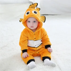 Alternative view of Pijama Infantil Nemo – Kigurumi