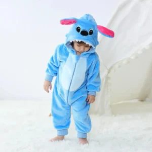 Pijama Infantil Stitch – Kigurumi Disney Ohana